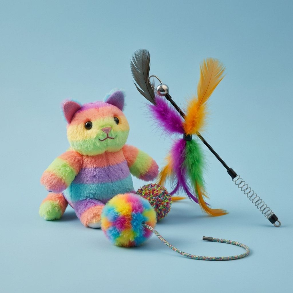 Interactive Cat Toy Set