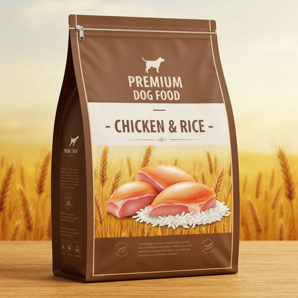 Premium Dog Food - Chicken & Rice