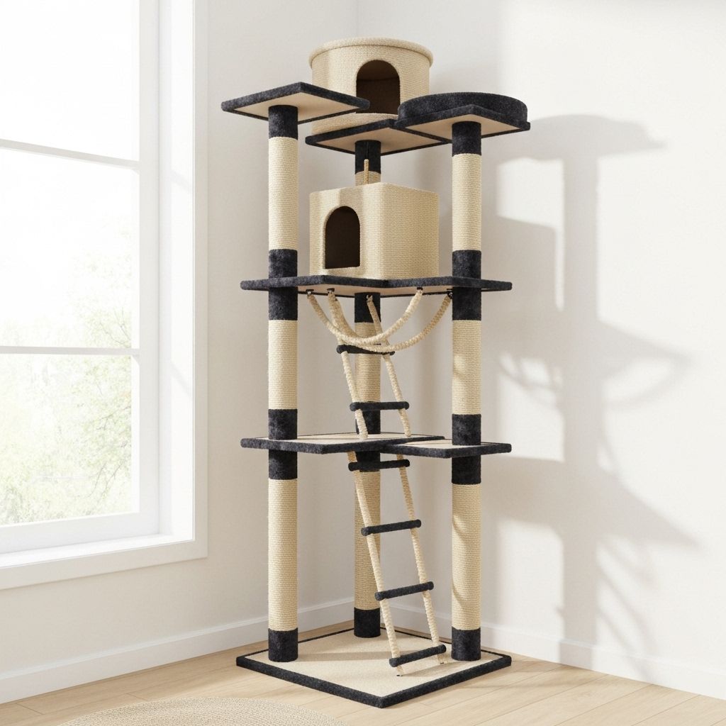 Cat Scratching Post Tower